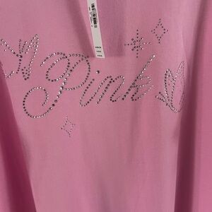 PINK Victoria's Secret Light Pink Tee Large